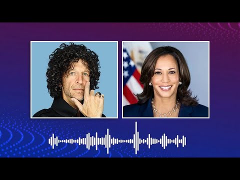 KAMALA HARRIS  LIVE ON HOWARD STERN DESTROYS  dictator TRUMP