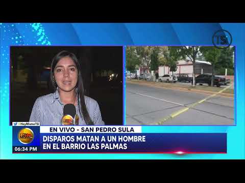 A disparos matan a un hombre en el barrio Las Palmas en SPS