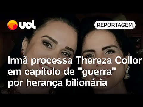 Irmã processa Thereza Collor em capítulo de 'guerra' por herança bilionária