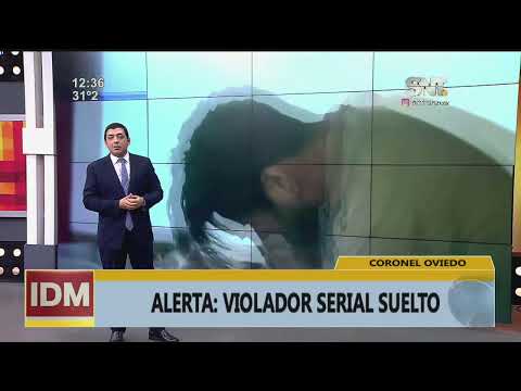 Alerta: Violador serial suelto en Coronel Oviedo