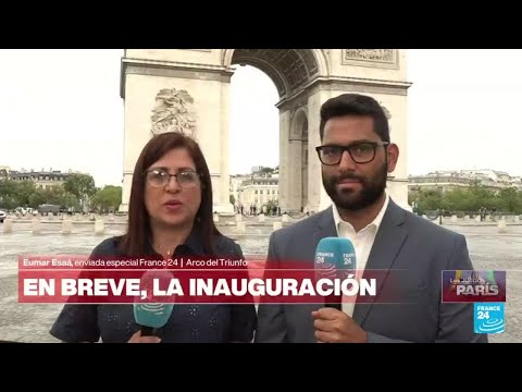 Informe desde París: la ciudad olímpica está vacía en la inauguración de los Juegos Olímpicos