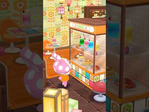 【ポケ森】レトロポップ喫茶☕┊#ポケ森レイアウト