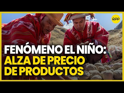 Fenómeno El Niño: Comerciantes afectados por alza de precios en Puno
