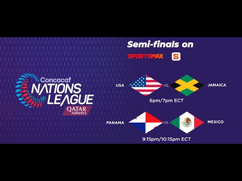 Watch the Nations League CONCACAF | Semi Finals | on SportsMax and the SportsMax App!