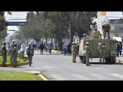 Pérou : l'état d'urgence déclaré dans tout le pays après une semaine de manifestations • FRANCE 24