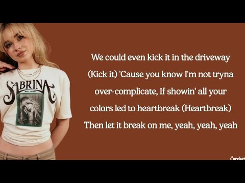 Sabrina Carpenter - Take Off All Your Cool (lyrics)