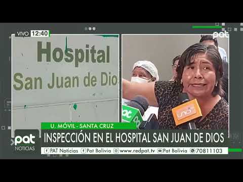 Inspección en el hospital San Juan de Dios