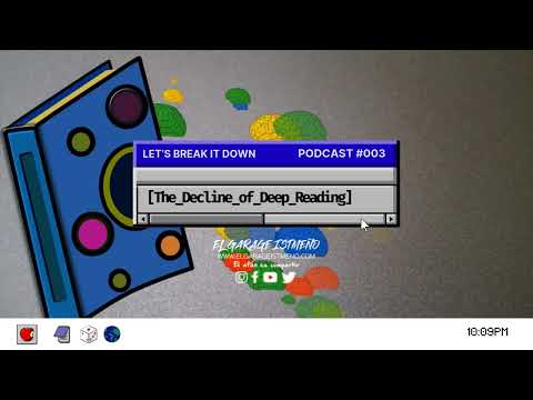 Too Many Words, Too Little Time: The Decline of Deep Reading - Let's break it down podcast