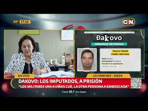 Dakovo: Los imputados, a prisión