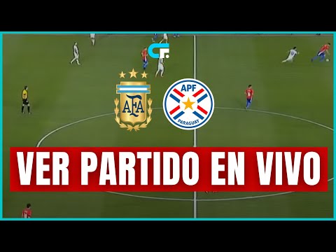 ARGENTINA vs PARAGUAY en VIVO  ELIMINATORIAS SUDAMERICANAS MUNDIAL 2026