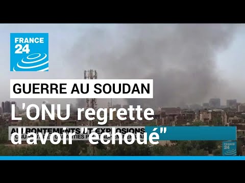 L'ONU regrette avoir échoué à éviter la guerre au Soudan • FRANCE 24