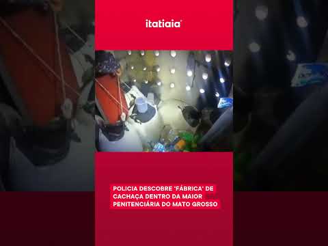 POLICIA DESCOBRE 'FÁBRICA' DE CACHAÇA DENTRO DA MAIOR PENITENCIÁRIA DO MATO GROSSO