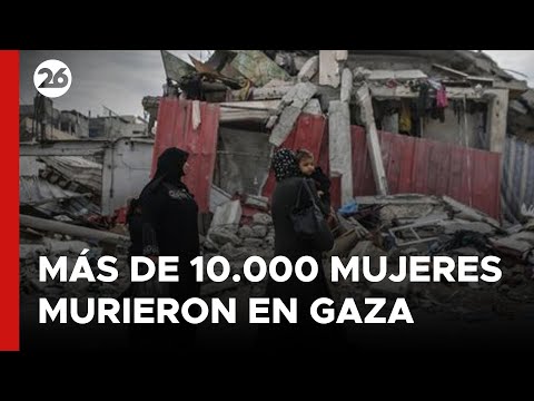 MEDIO ORIENTE | Más de 10.000 mujeres murieron por la guerra en Gaza