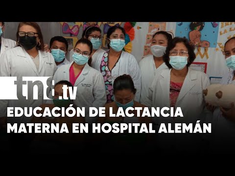 Hospital Alemán promueve la lactancia materna y orienta a las puérperas - Nicaragua