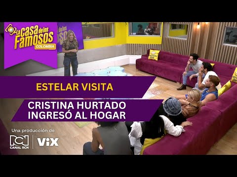 La visita de Cristina Hurtado sorprendió a los participantes | La casa de los famosos