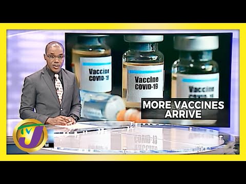 Jamaica Receives Another 55,200 Doses of Vaccines | TVJ News - April 26 2021