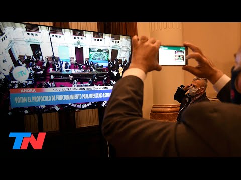 Congreso histórico | La primera sesión virtual en Diputados cerró con aplausos para los trabajadores
