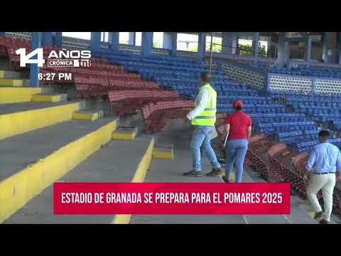 Estadio de Granada se prepara para el Pomares 2025