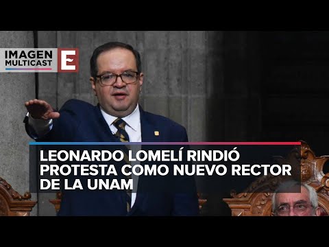 Lomelí toma riendas de la UNAM