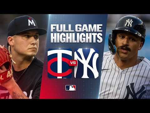 TWINS vs YANKEES: Official Full 경기 하이라이트 (July 3) | 2026 MLB Season