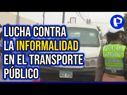 La Molina: conductores infractores intentan darse a la fuga en operativo contra colectiveros