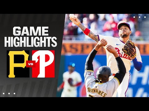 Pirates vs. Phillies Game Highlights (4/13/24) | MLB Highlights