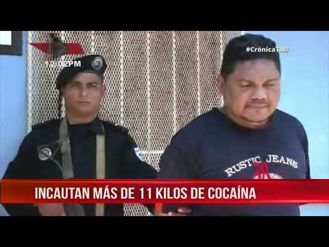 Policía Nacional incautó más de 11 kilos de cocaína en Bluefields - Nicaragua