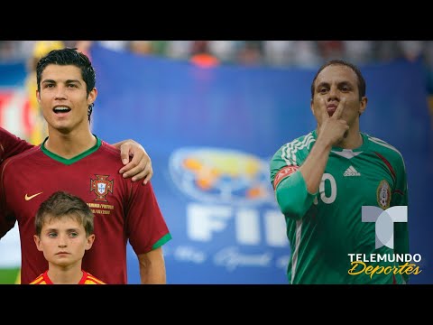 El tremendo récord que comparten Cuauhtémoc Blanco y Cristiano Ronaldo | Telemundo Deportes