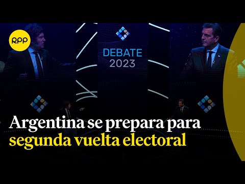 Javier Milei y Sergio Massa se preparan a pocos días de la segunda vuelta electoral en Argentina