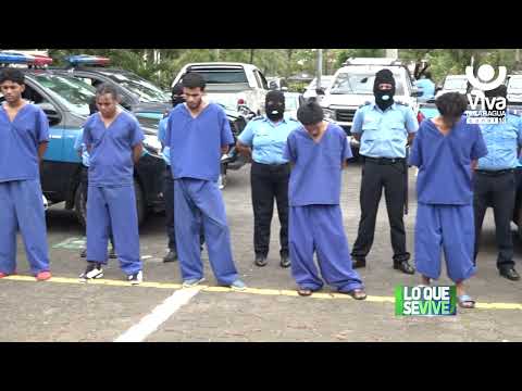 Combate a la delincuencia deja 39 detenidos en Nicaragua