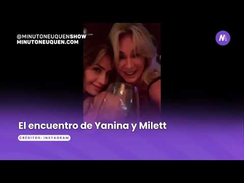 El tenso reencuentro de Yanina Latorre y Milett Figueroa - Minuto Neuquén Show