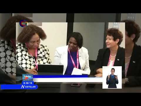 Comparte Ministra de Educación de Cuba con homóloga de Sudáfrica en Fórum Mundial de Educación