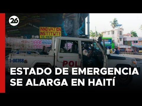 El estado de emergencia en Haití se prolonga tras la violencia por parte de las pandillas