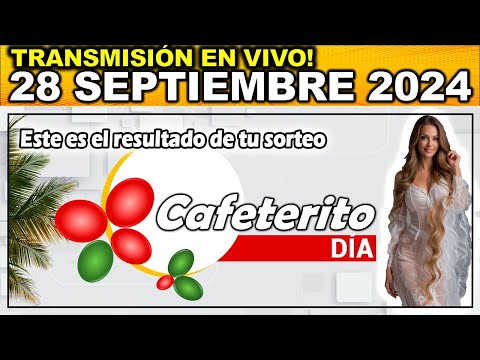 CAFETERITO DÍA: Resultado CAFETERITO TARDE del sábado 28 de septiembre 2024.