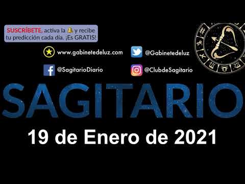 Horóscopo Diario - Sagitario - 19 de Enero de 2021.