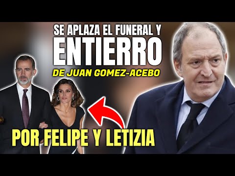 La DECISIÓN de la familia GÓMEZ ACEBO tras su MUERTE que AFECTARÁ a la AGENDA de FELIPE y LETIZIA