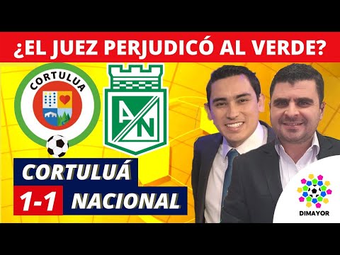 Cortuluá 1-1 Nacional | Liga Dimayor 2022-I | Resumen y Goles | El Canal de Juan Felipe Cadavid