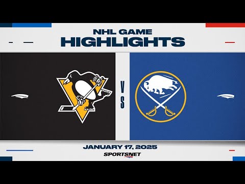 NHL Highlights | Penguins vs. Sabres - January 17, 2025