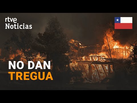 CHILE: La OLA de INCENDIOS que AZOTA el país DEJA al menos 22 MUERTOS | RTVE Noticias