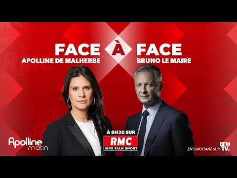 DIRECT - L'intégrale de l'interview de Bruno Le Maire, ministre de l'Économie, sur RMC