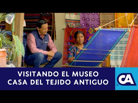 Los textiles en San Antonio Aguas Calientes son una parte clave del municipio