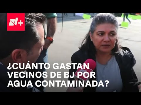 Lalo Salazar recorre la alcaldía Benito Juárez en CDMX, por agua contaminada - Despierta