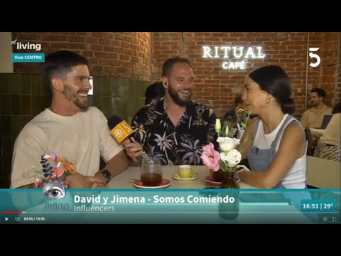 Charlamos con David y Jime, pareja de influencers argentinos que recomienda donde salir a comer