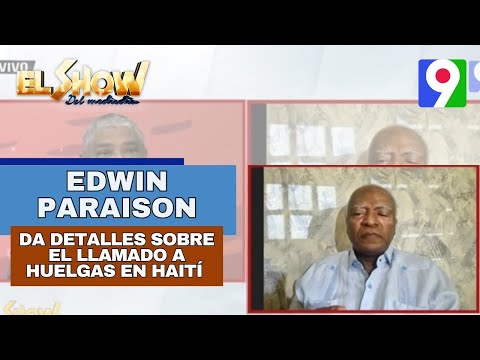 Edwin Paraison da detalles sobre el llamado a huelgas en Haití | El Show del Mediodía
