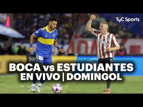 BOCA JUNIORS vs ESTUDIANTES  EN VIVO en TyC Sports | Domingol