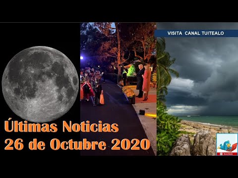 Hallan agua en La Luna | Trump y Melania celebran Halloween | Corren a AMLO de Tamaulipas | Chile