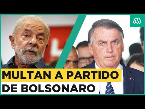 Multan a partido de Bolsonaro por acusar errores en la elecciones presidenciales
