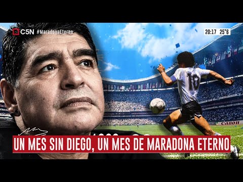 Diego Maradona Eterno. Homenaje de Victor Hugo en C5N (parte 2)