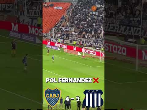 Así fue la eterna tanda de PENALES en la que Talleres cayó frente a Boca