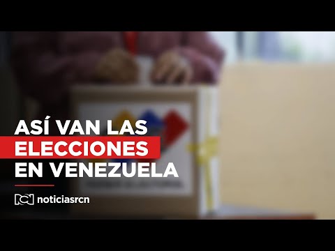 Así van las elecciones presidenciales en Venezuela